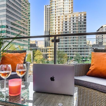 Luxury Apartments In Platinum Tower วอร์ซอ ภายนอก รูปภาพ