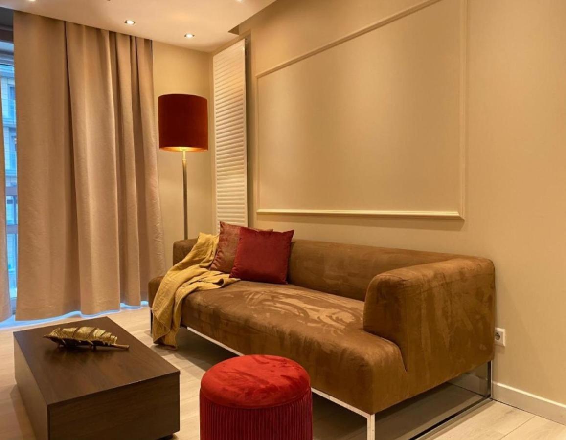 Luxury Apartments In Platinum Tower วอร์ซอ ภายนอก รูปภาพ
