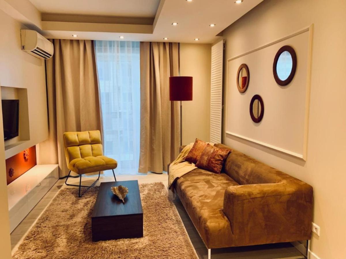 Luxury Apartments In Platinum Tower วอร์ซอ ภายนอก รูปภาพ