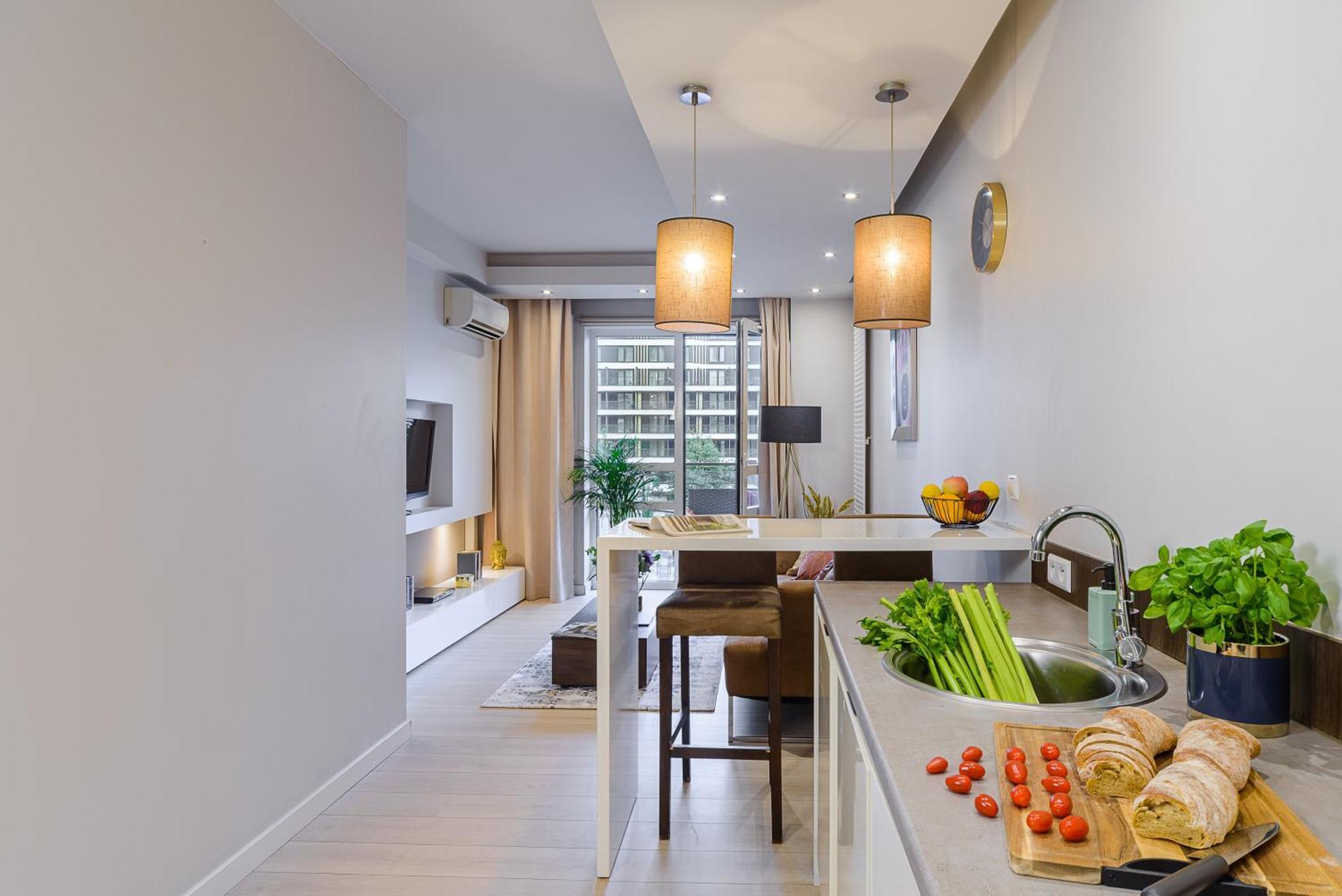 Luxury Apartments In Platinum Tower วอร์ซอ ภายนอก รูปภาพ