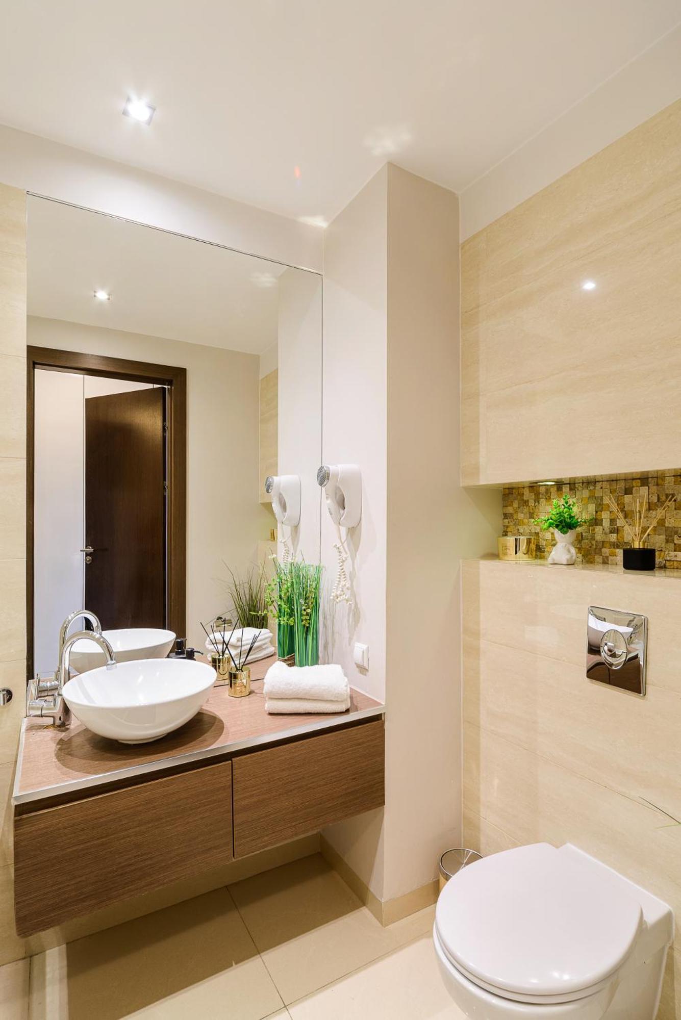 Luxury Apartments In Platinum Tower วอร์ซอ ภายนอก รูปภาพ